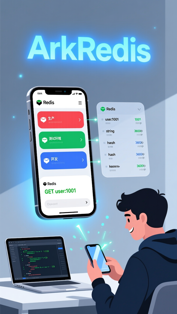 ArkRedis App 主界面截图
